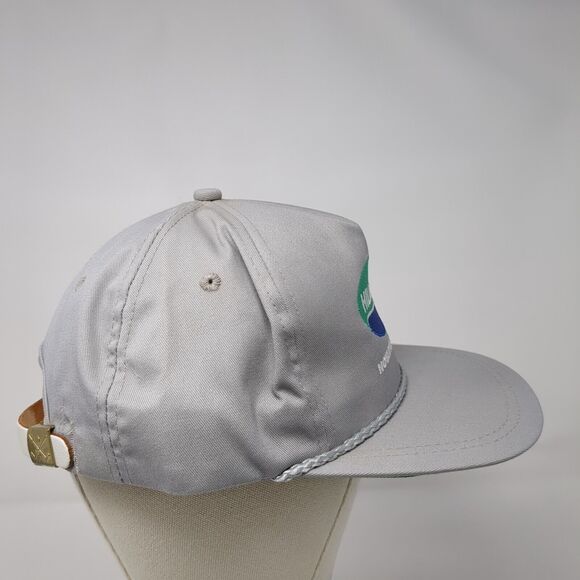 Hilleshog Novartis Seed Inc. Slideback Rope Hat Gray OSFA K-Products - Picture 5 of 9